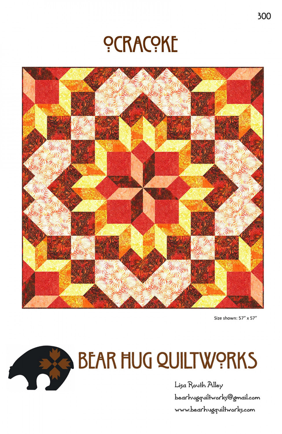 Ocracoke Quilt Pattern by Bear Hug Quiltworks