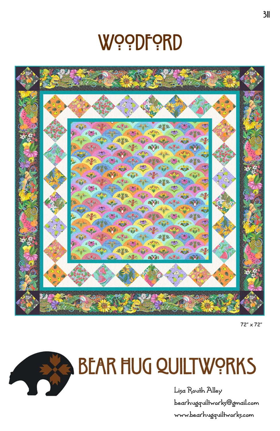 Woodford Quilt Pattern by Laundry Basket