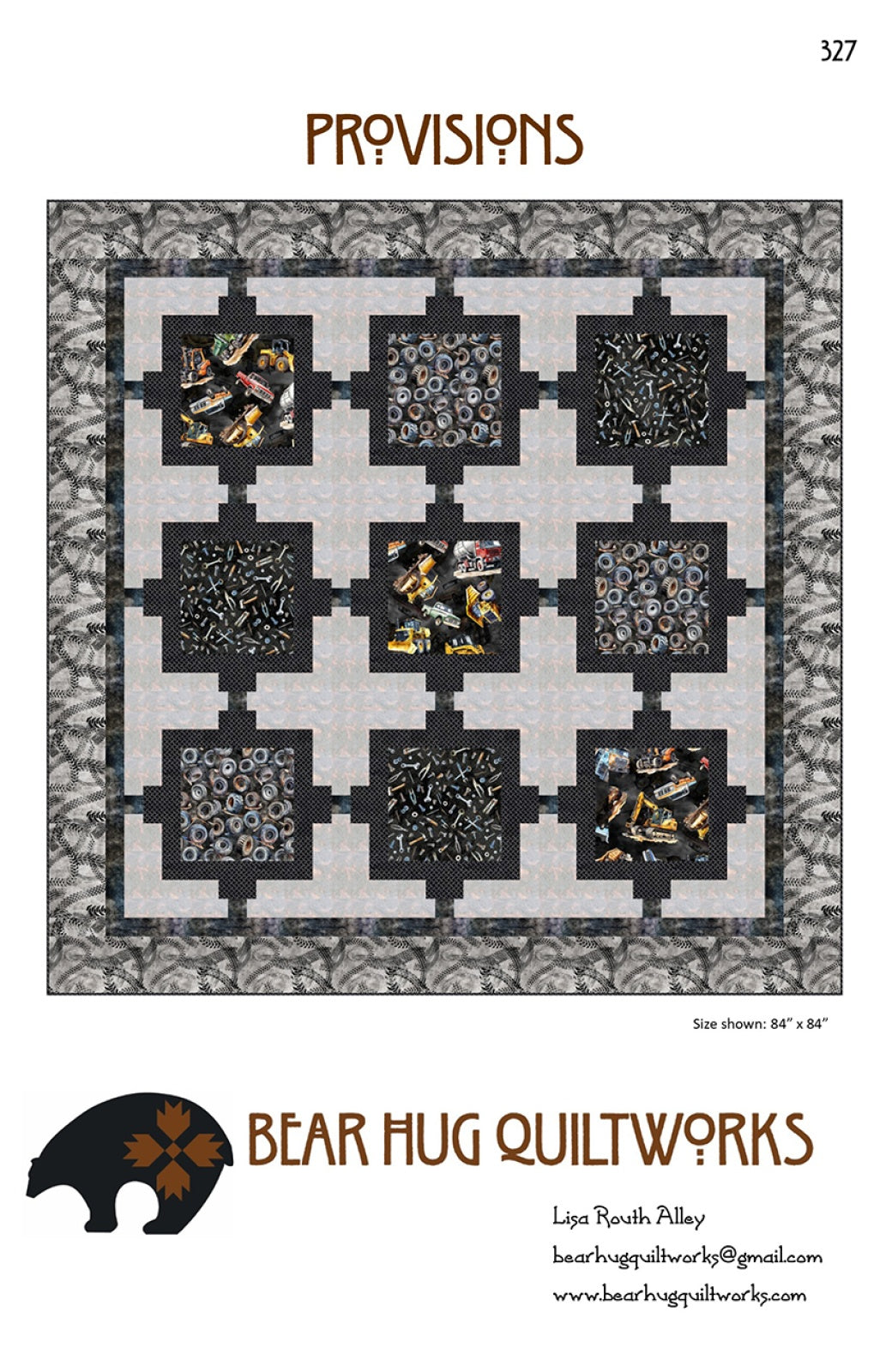 Provisions Quilt Pattern by Bear Hug Quiltworks