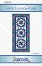 Cosmic Explosion Table Runner Pattern by Bound To Be Quilting, LLC