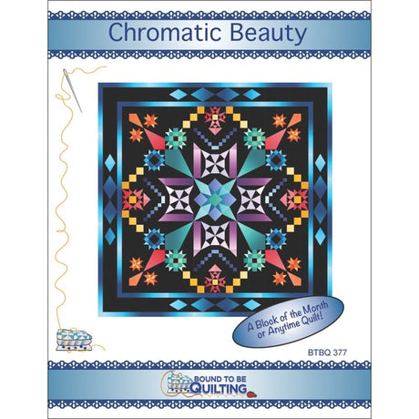 Chromatic Beauty Quilt Pattern by Bound To Be Quilting, LLC