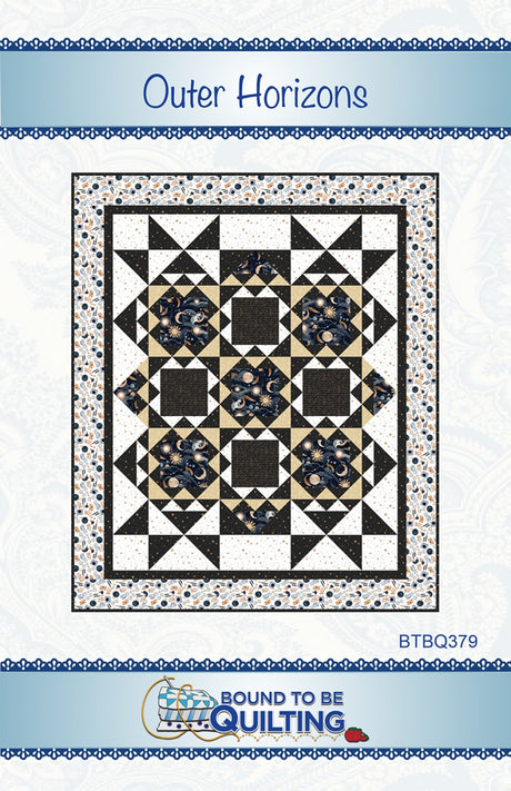 Outer Horizons Quilt Pattern by Bound To Be Quilting, LLC