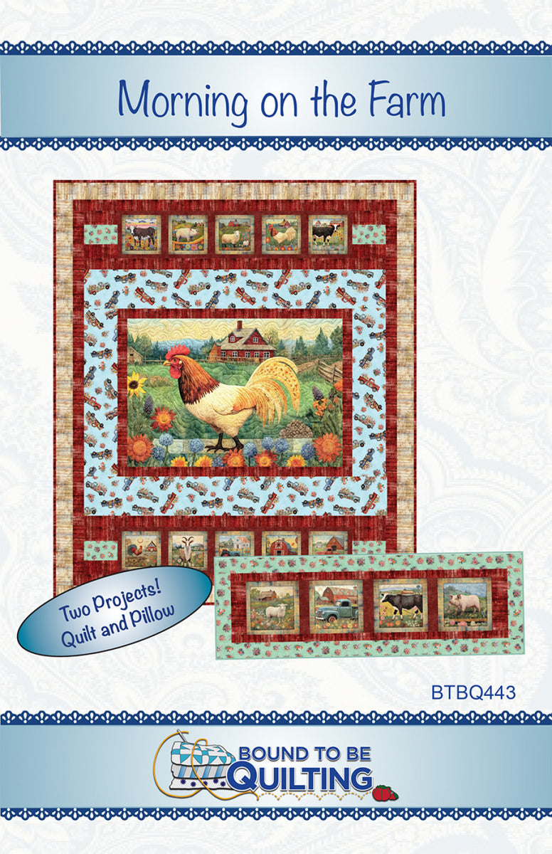 Morning On The Farm Quilt Pattern – Quilting Books Patterns and Notions
