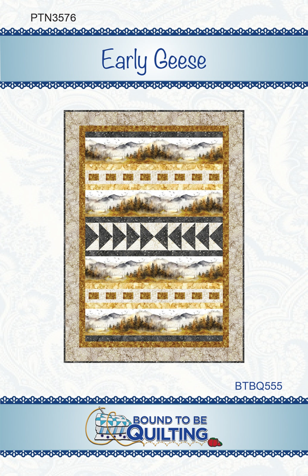 Early Geese Quilt Pattern by Bound To Be Quilting, LLC