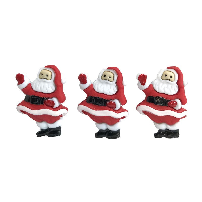 Jolly Saint Nick Buttons by Buttons Galore