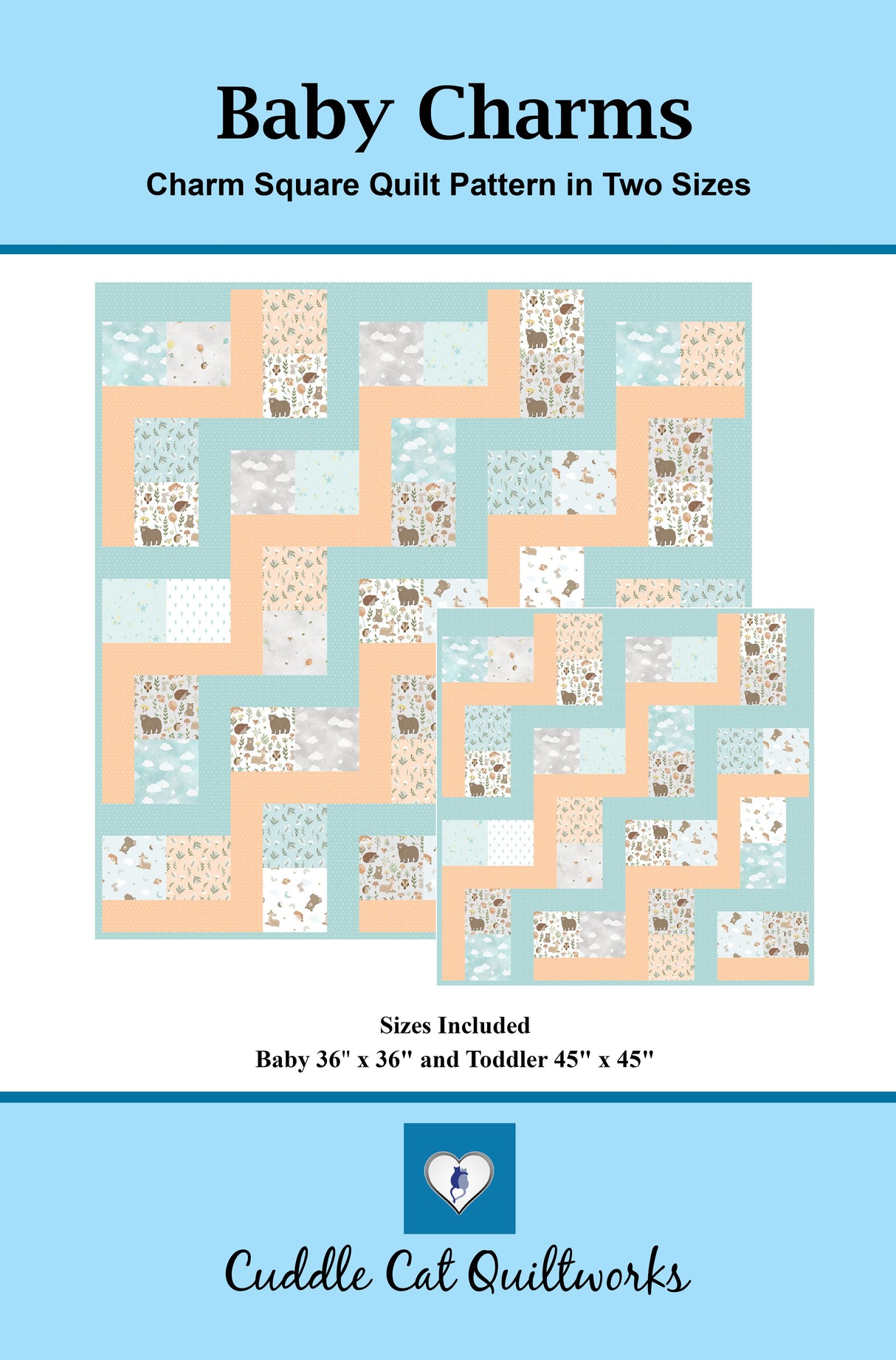 Baby Charms Downloadable Pattern by Cuddle Cat Quiltworks