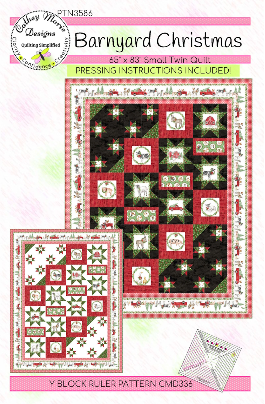 Barnyard Christmas Downloadable Pattern by Cathey Marie Designs