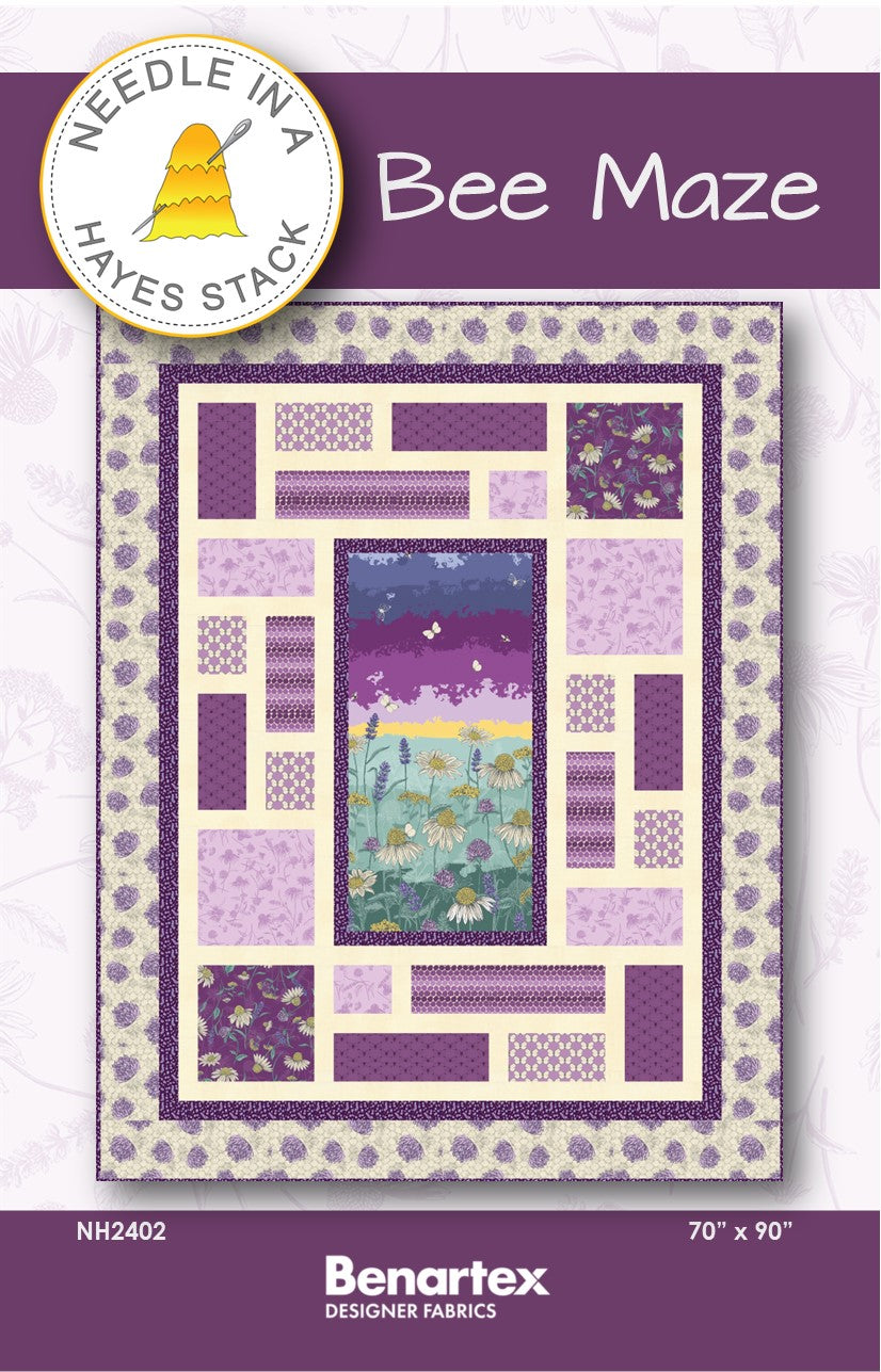 Bee Maze Downloadable Pattern by Needle In A Hayes Stack