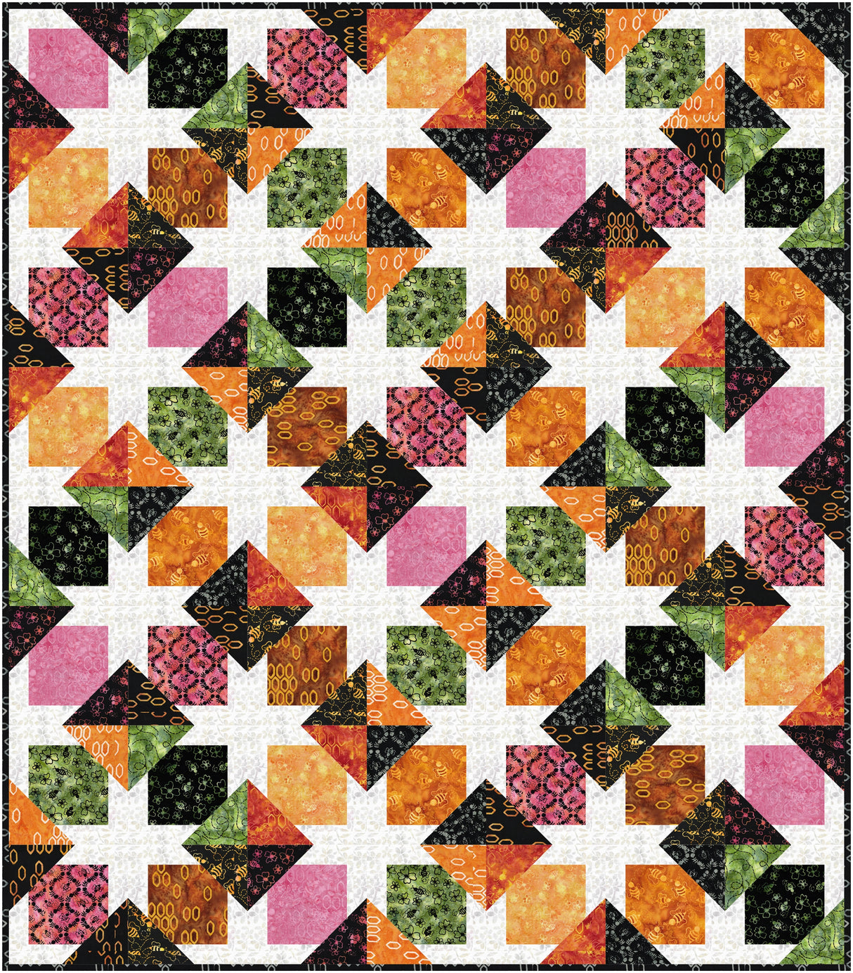 Bee Stars Downloadable Pattern By Needle In A Hayes Stack
