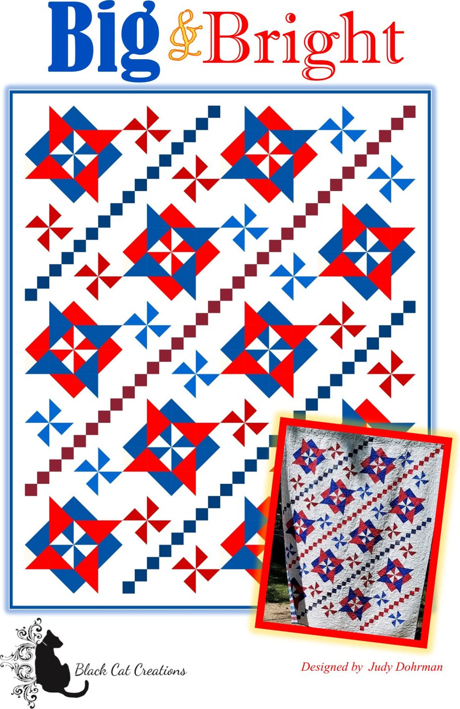 Big & Bright Downloadable Pattern by Black Cat Creations
