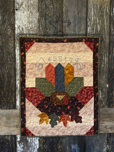 Blessings Applique Quilt Pattern by Snuggles Quilts