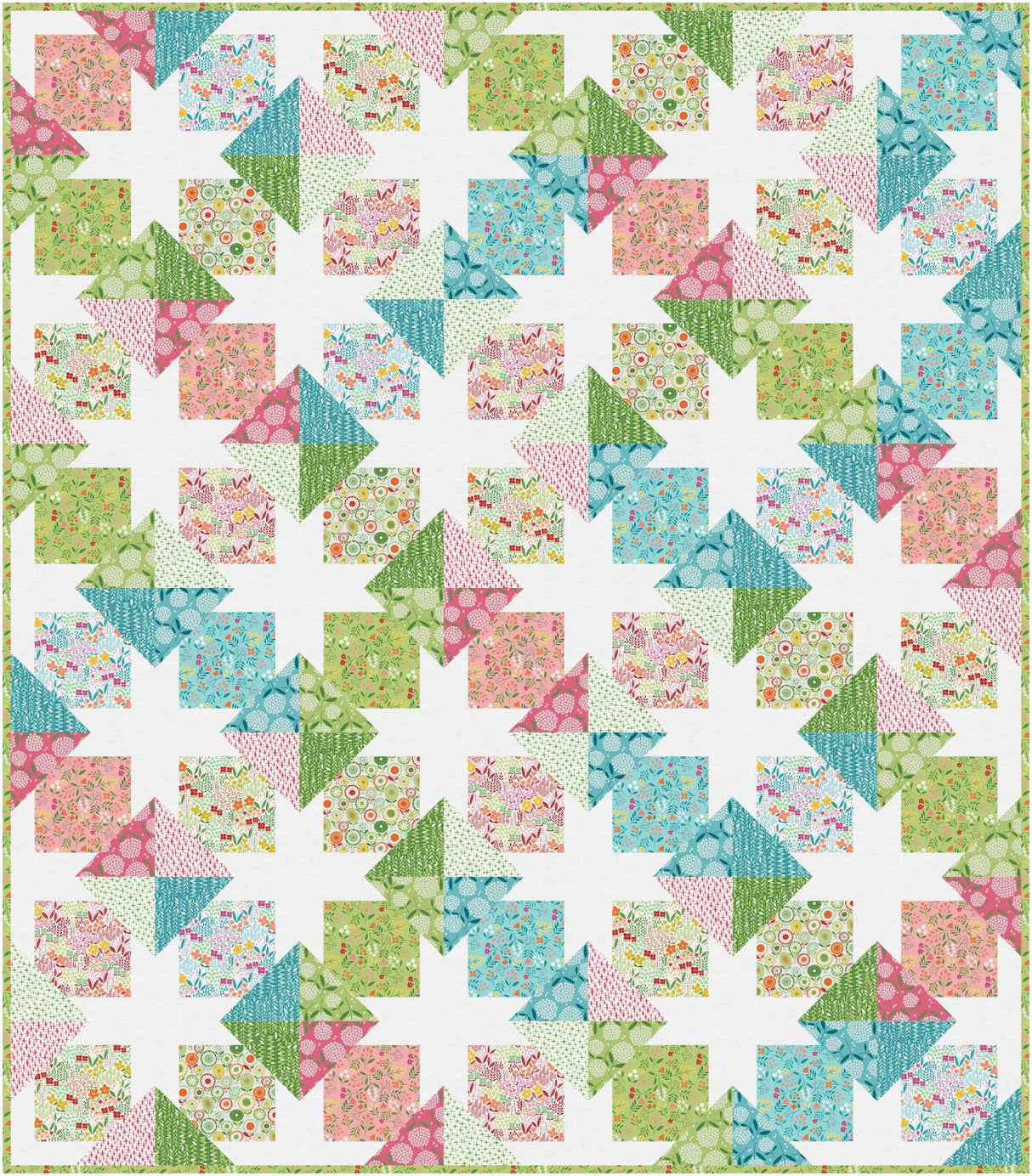 Blooming Beauties Downloadable Pattern by Needle In A Hayes Stack