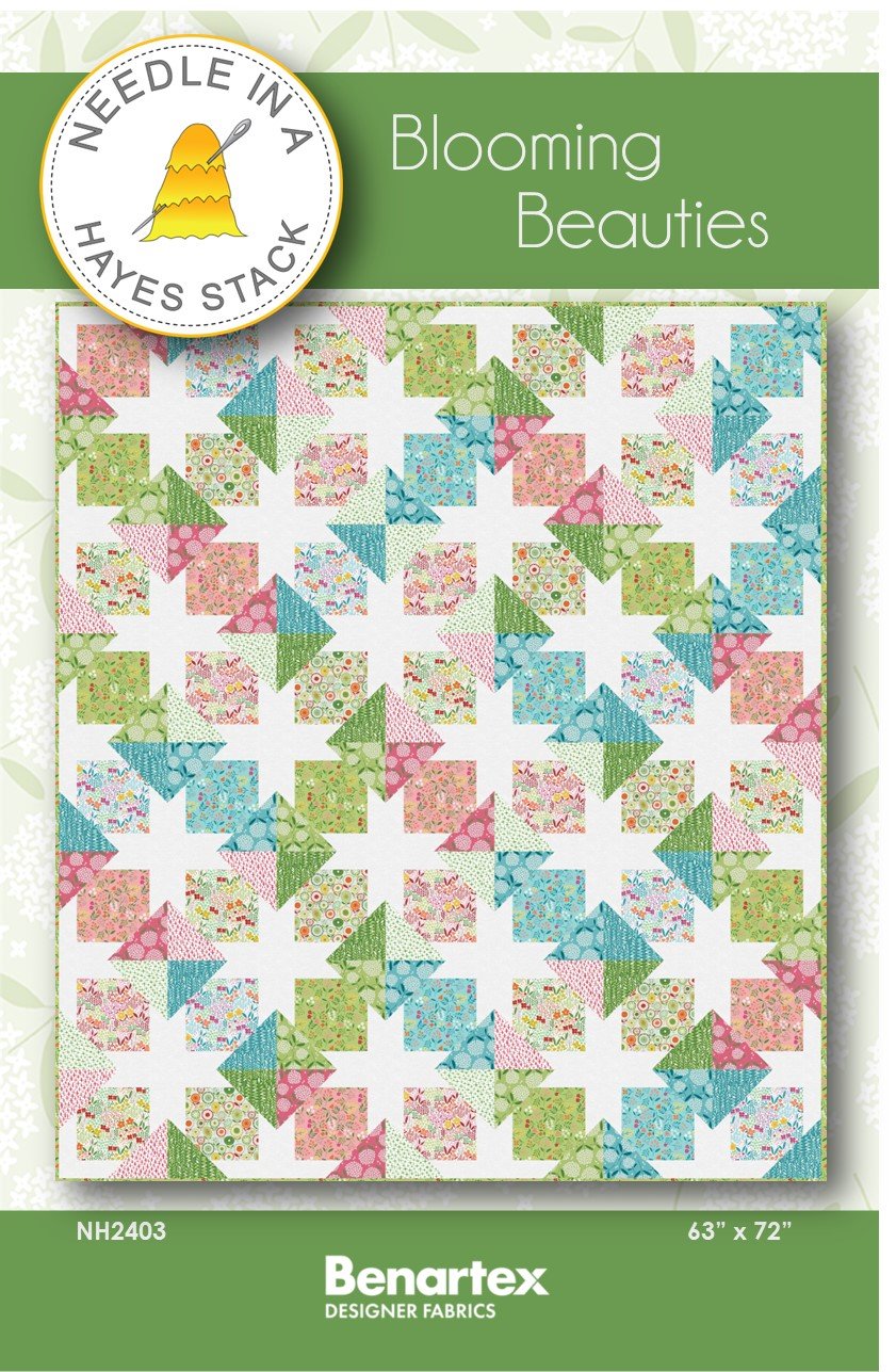Blooming Beauties Downloadable Pattern by Needle In A Hayes Stack