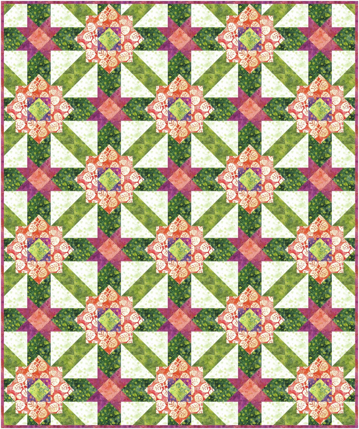 Breezy Blossoms Downloadable Pattern by Needle In A Hayes Stack