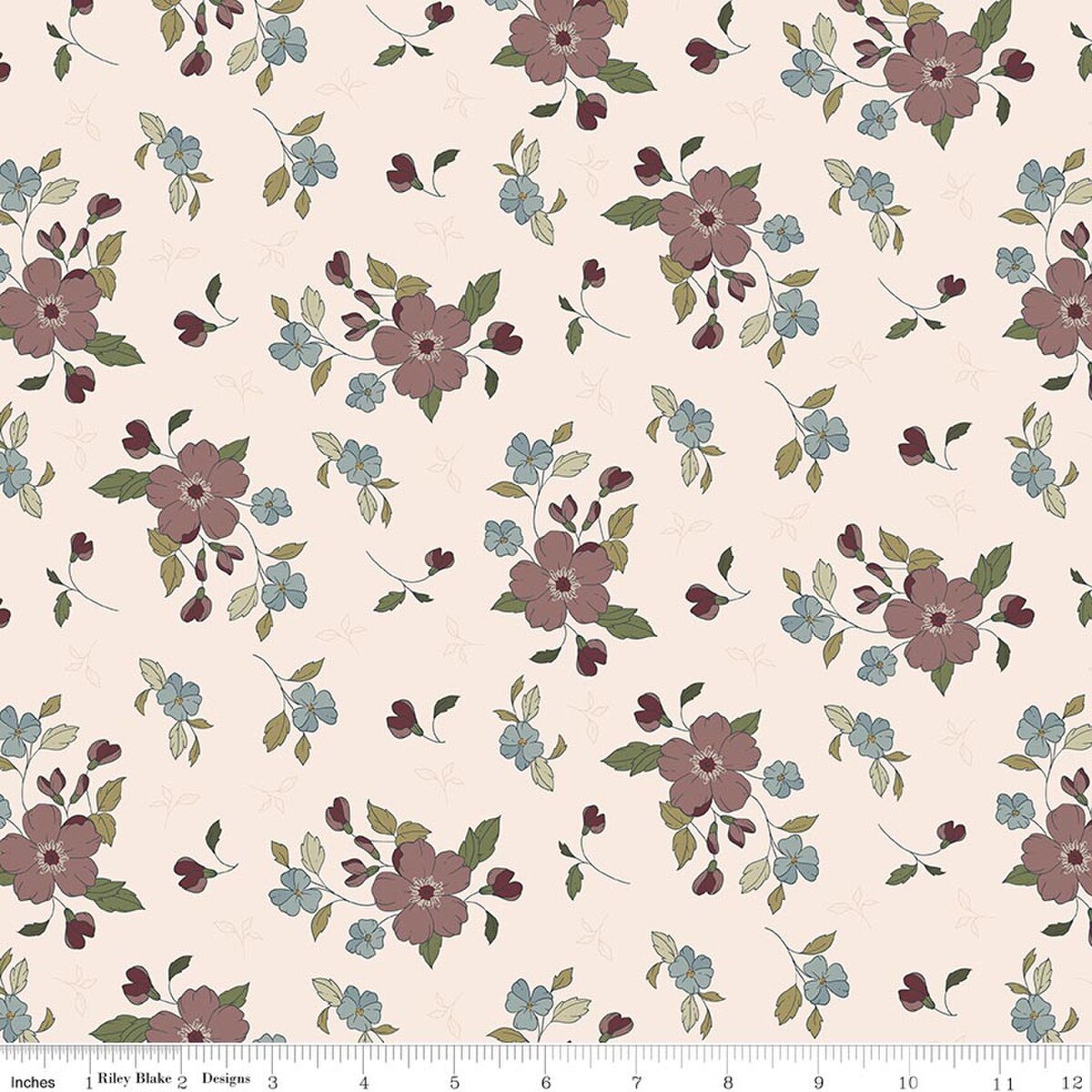 Charmed & Treasured Main Latte Quilt Fabric by Kassidy Grace