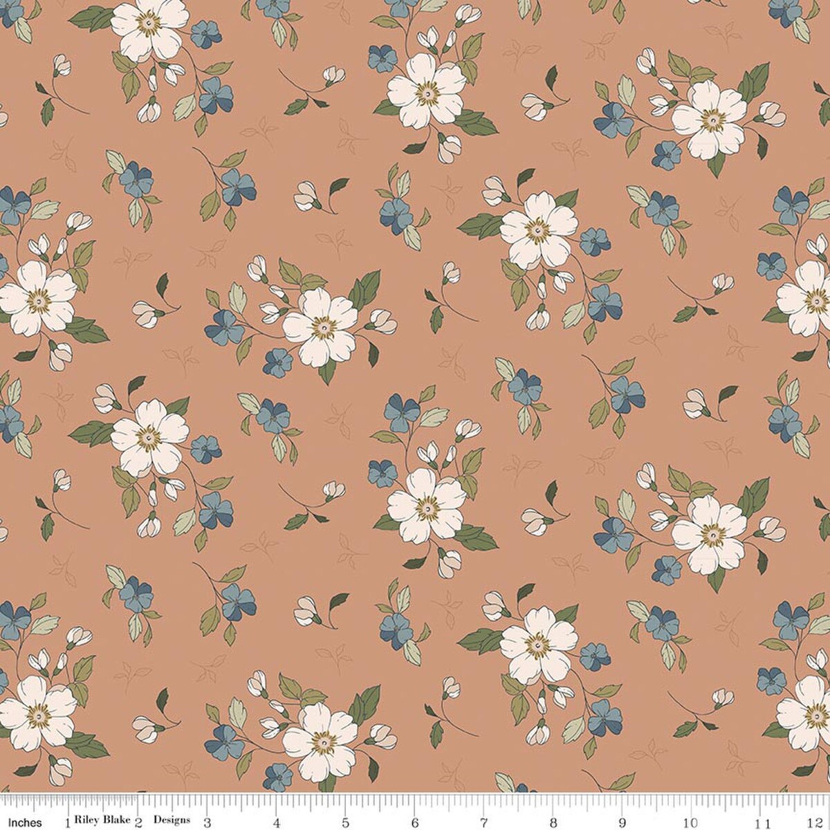 Charmed & Treasured Main Light Clay Quilt Fabric by Kassidy Grace