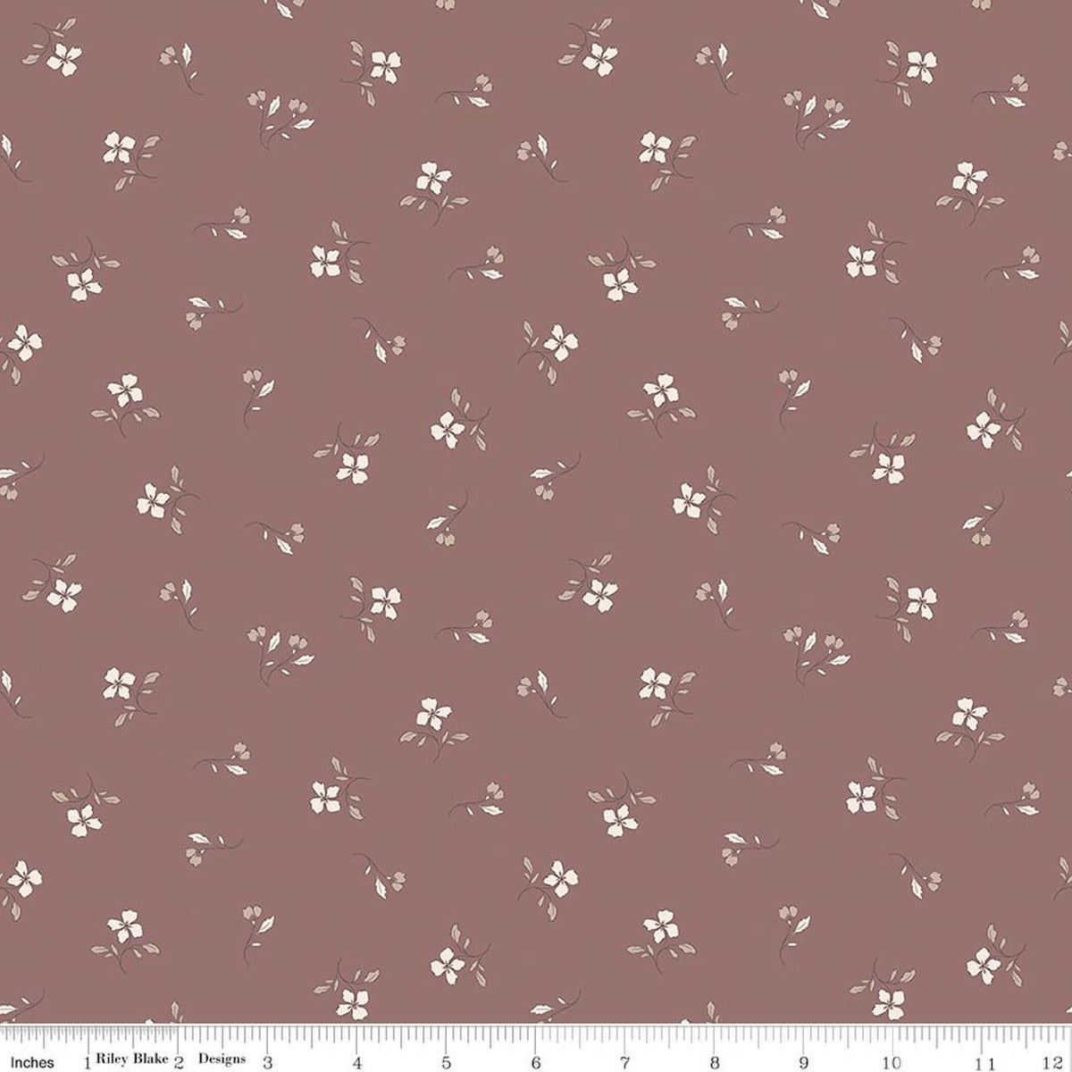 Charmed & Treasured Iris Canyon Rose Quilt Fabric by Kassidy Grace