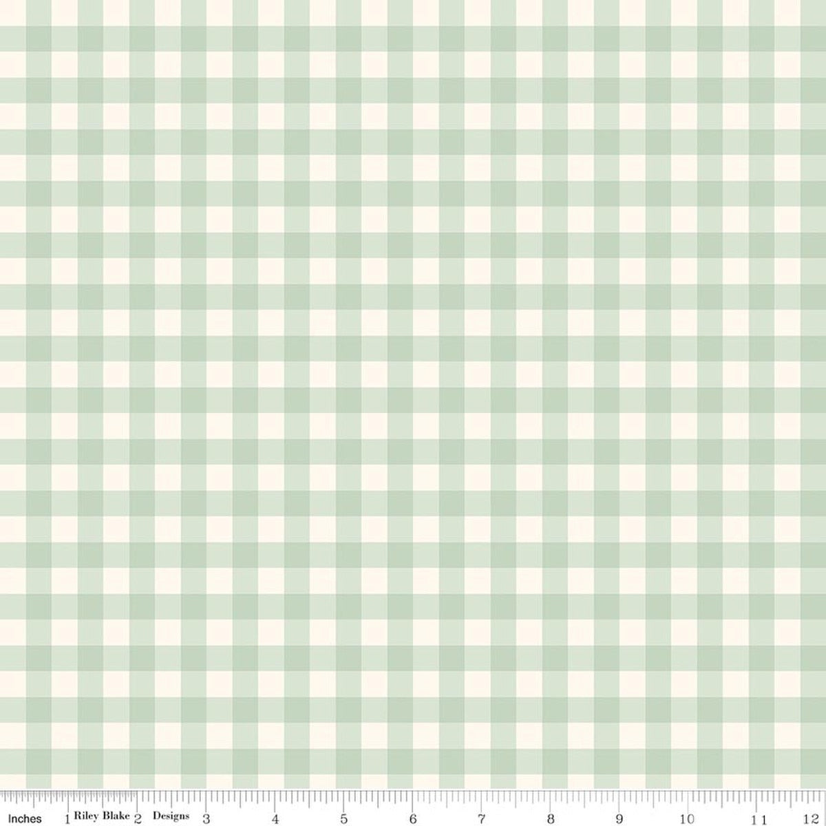 Hedgerow Haven Gingham Whisper Quilt Fabric by Amber Elliot