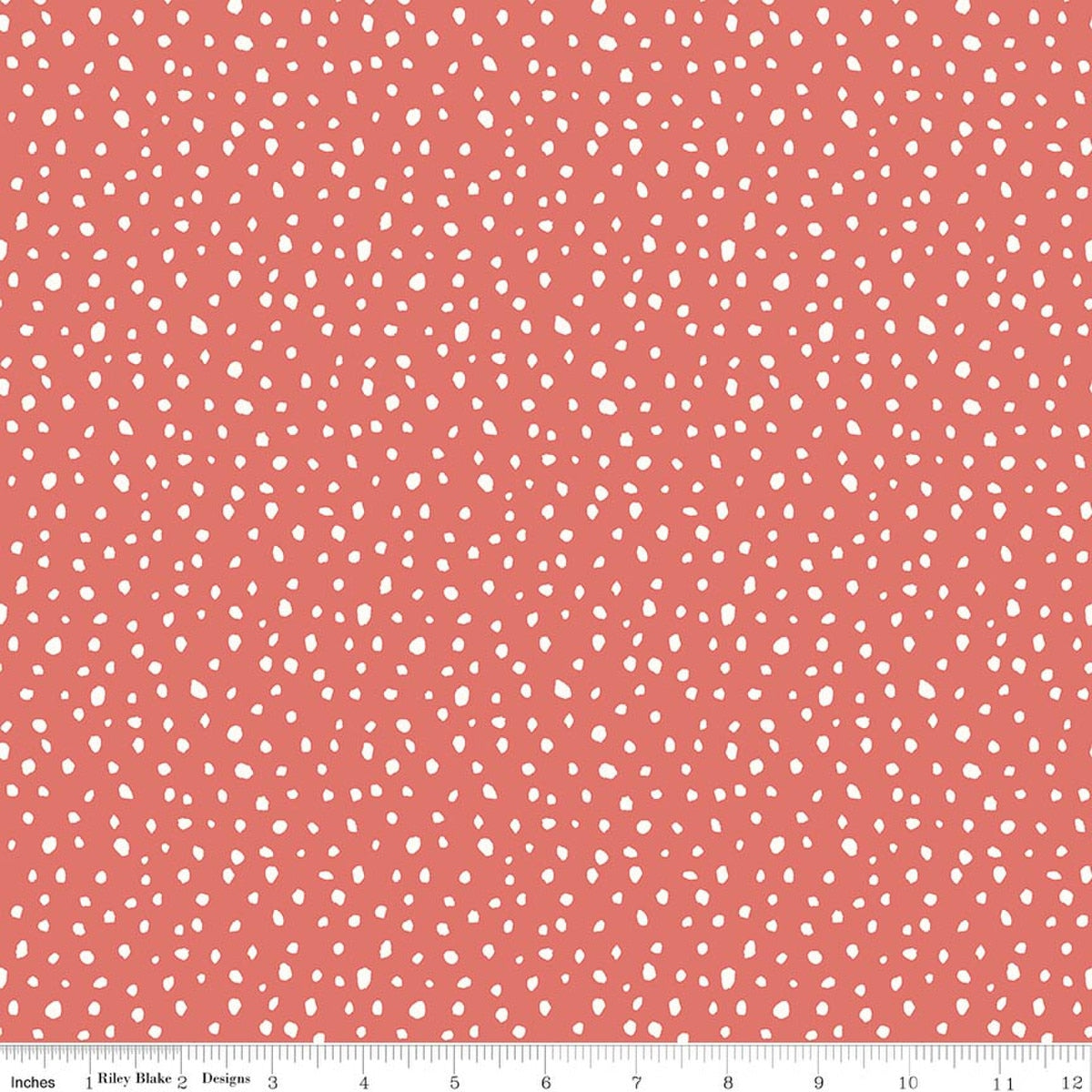 Blissful Moments Dots Rouge Quilt Fabric