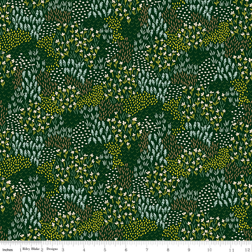 Luna Field Meadow Woodland Quilt Fabric by Luna Field — Katherine Lenius