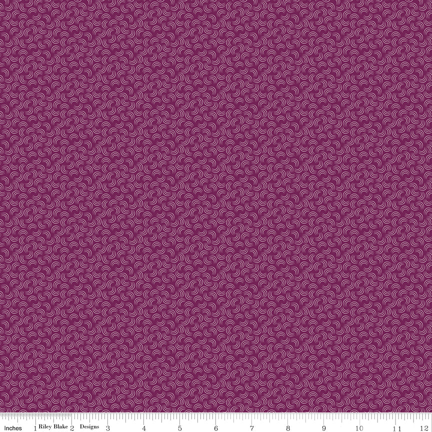 Amethyst & Ivy Swirls Amethyst