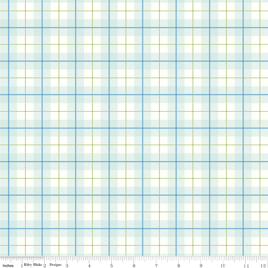 Peter Rabbit™ Spring Plaid Bleached Denim