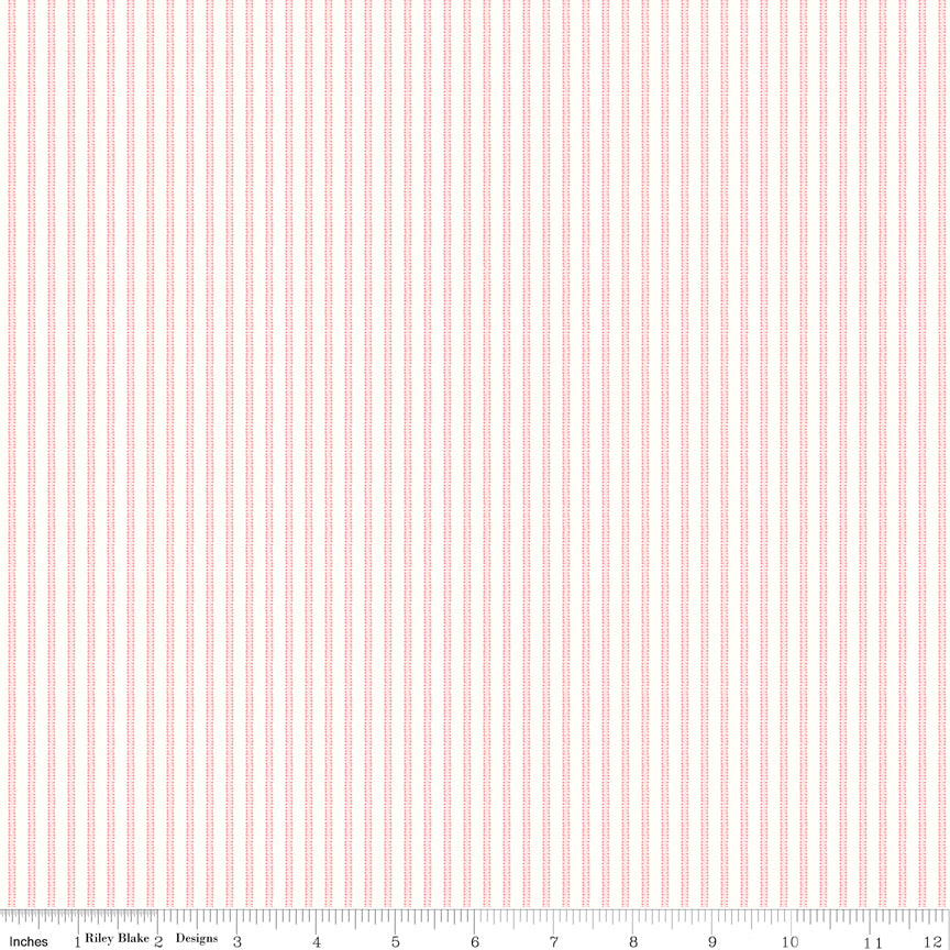 Rosewater Cottage Candy Stripe Pink