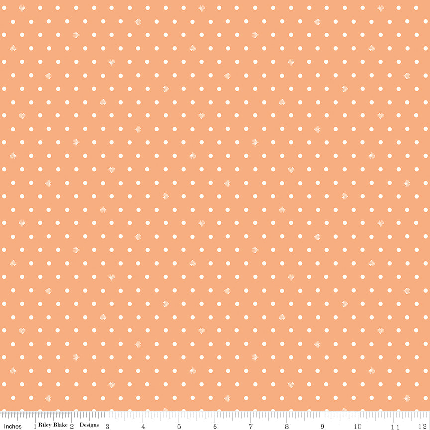 Ashmere Heart Dots Marmalade