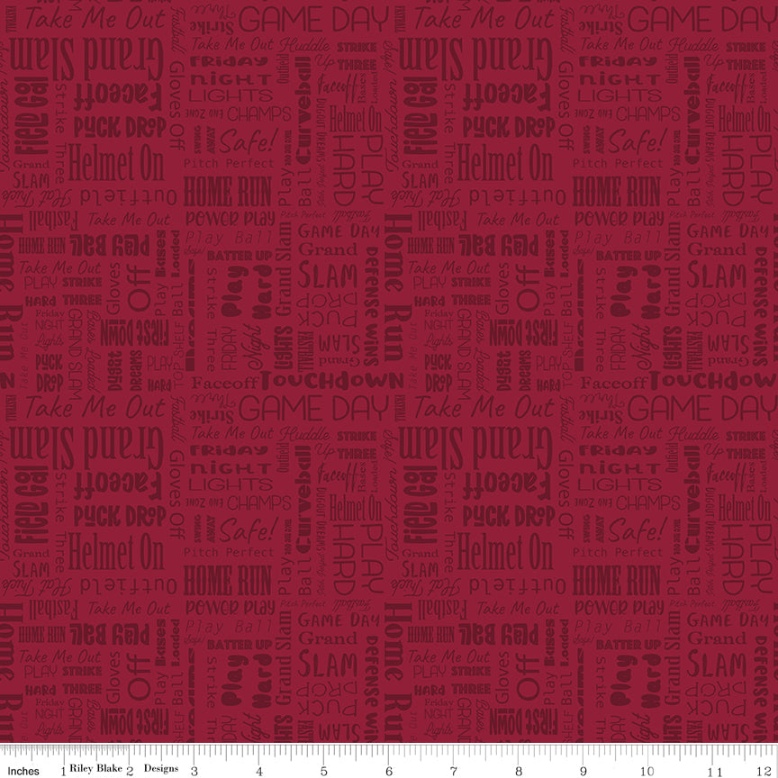 Hometown Heroes Sports in Print Maroon