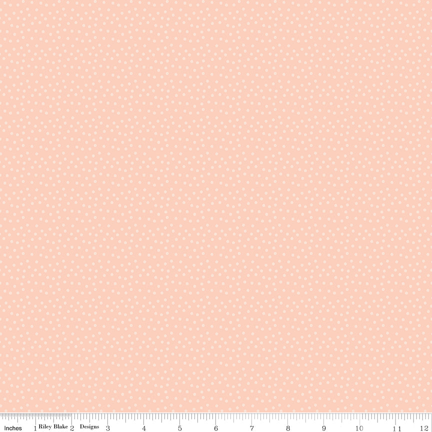 Silly Goose Dots Pink Quilt Fabric by Silly Goose — Echo Park
