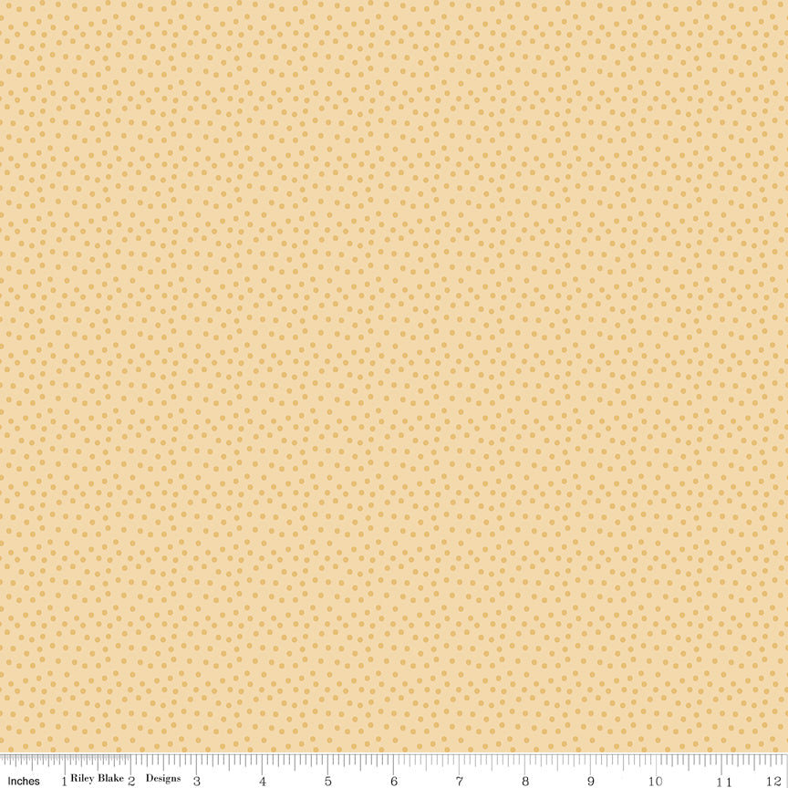 Silly Goose Dots Yellow Quilt Fabric by Silly Goose — Echo Park