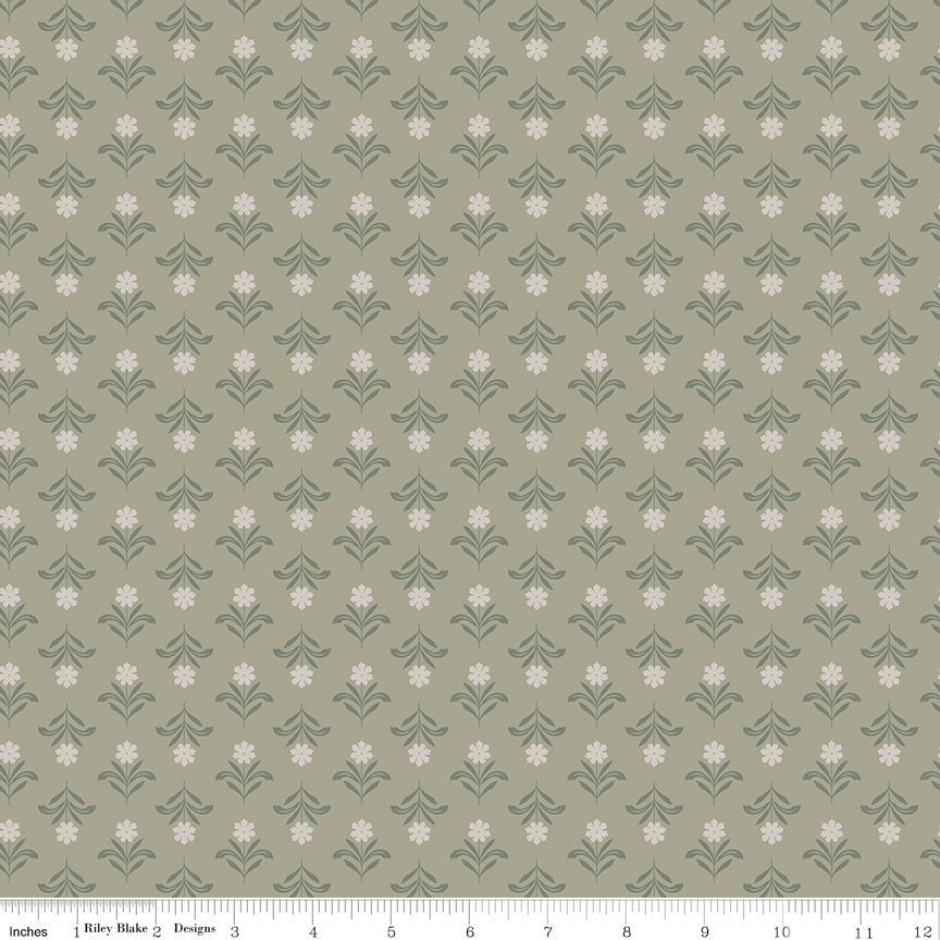 Petal & Patch Elodie Lemongrass Quilt Fabric by Petal & Patch — Kassidy Grace