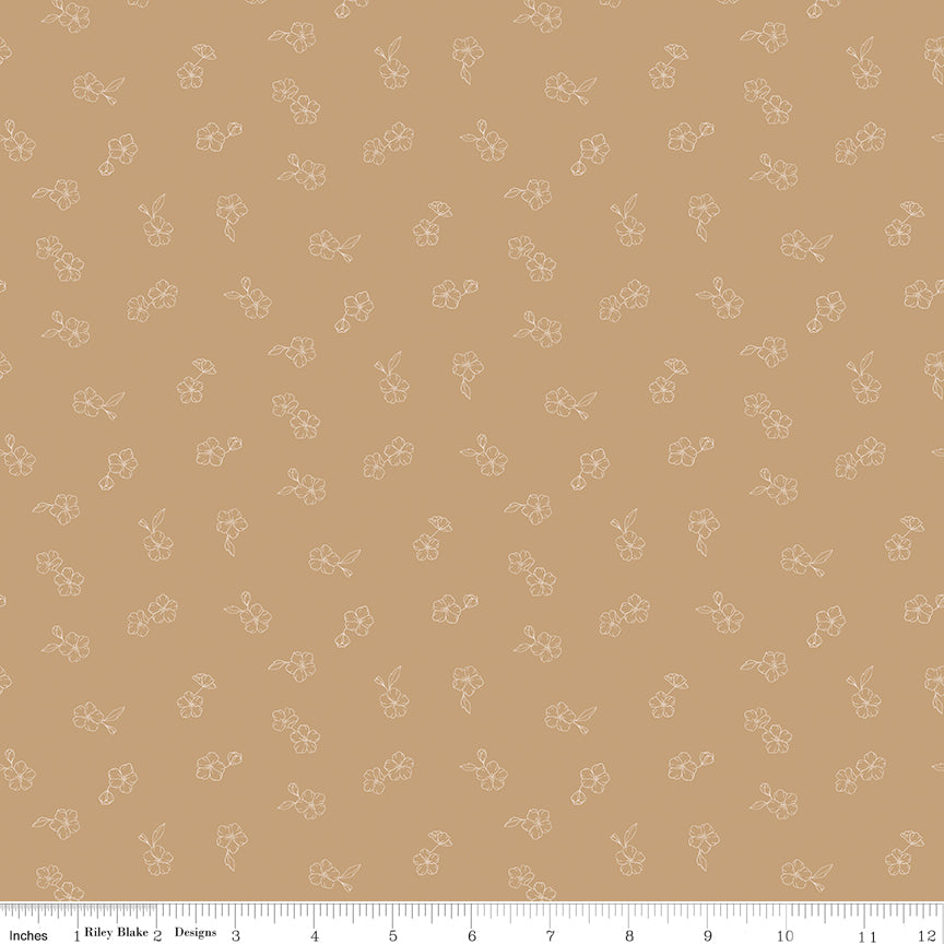 Petal & Patch Meadow Gold Quilt Fabric by Petal & Patch — Kassidy Grace