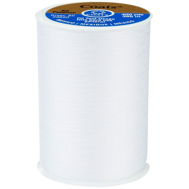 White Thread - All Purpose: 400 yds
