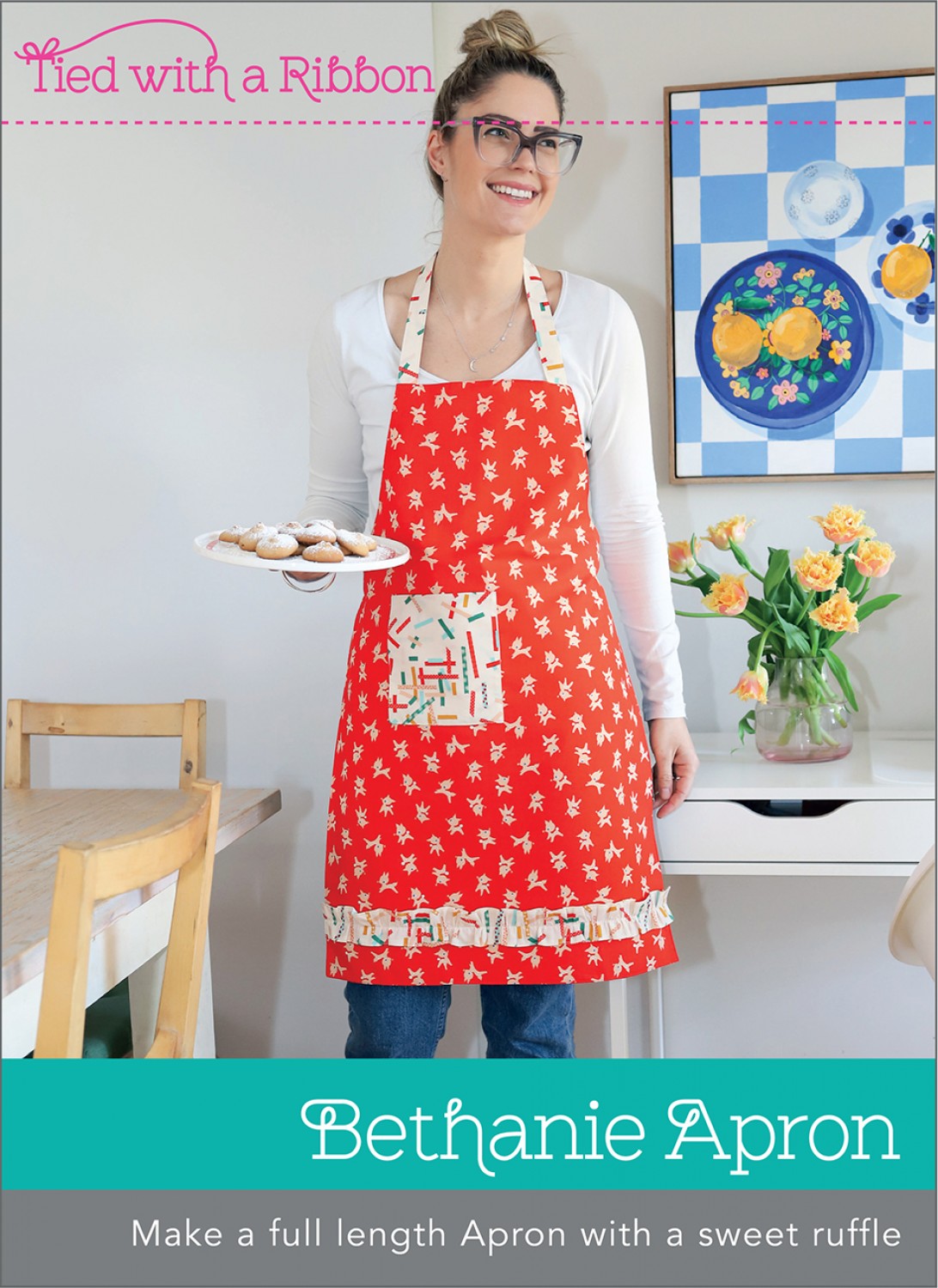 Bethanie Apron Christmas Version Pattern by Creative Abundance
