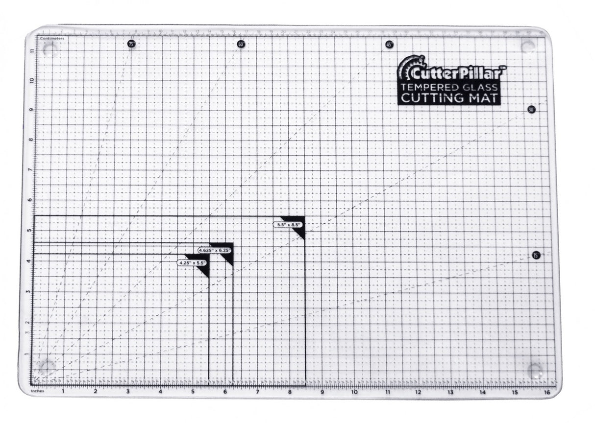 CutterPillar Tempered Glass Mat by Cutterpillar