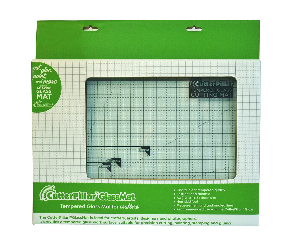 CutterPillar Tempered Glass Mat by Cutterpillar