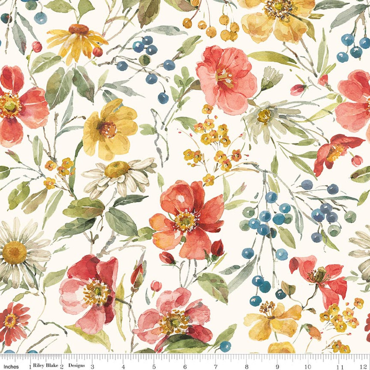 Blissful Moments Main Cream Quilt Fabric