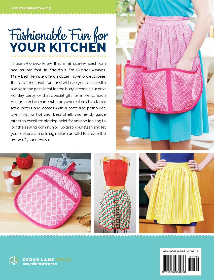 Fabulous Fat Quarter Aprons Quilting Book