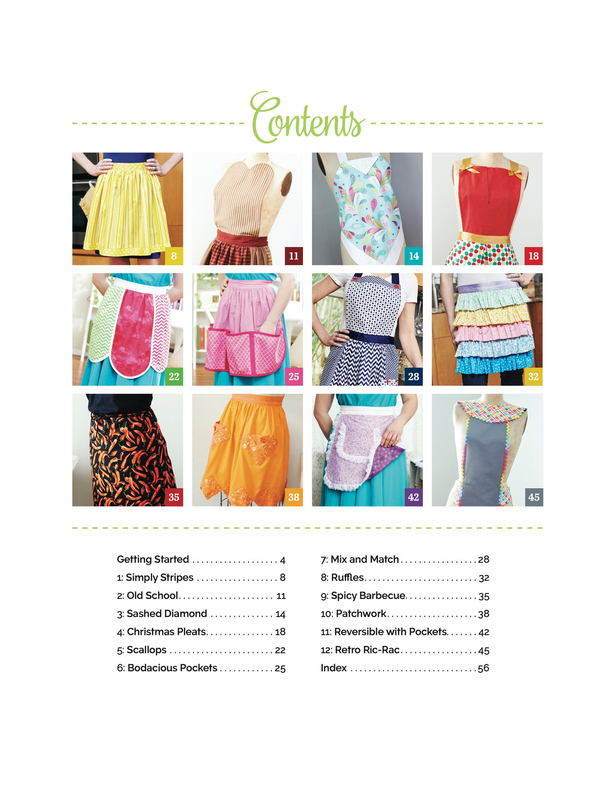 Fabulous Fat Quarter Aprons Quilting Book