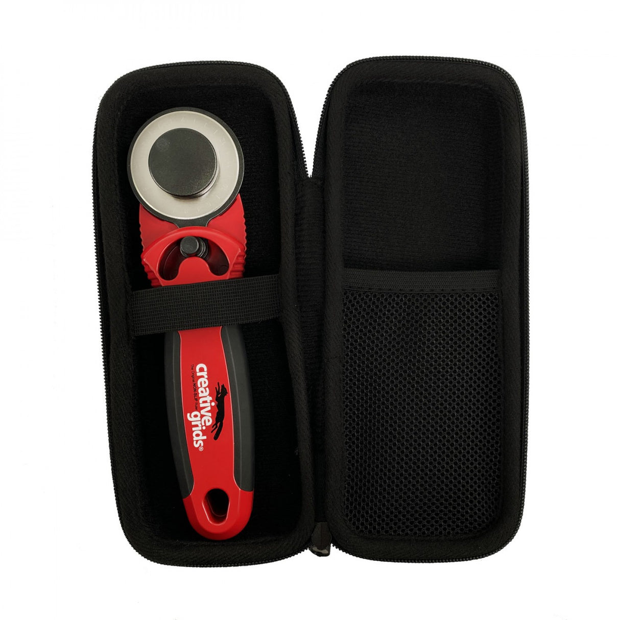 Creative Grids 45mm Rotary Cutter with EVA Case by Creative Grids Ruler