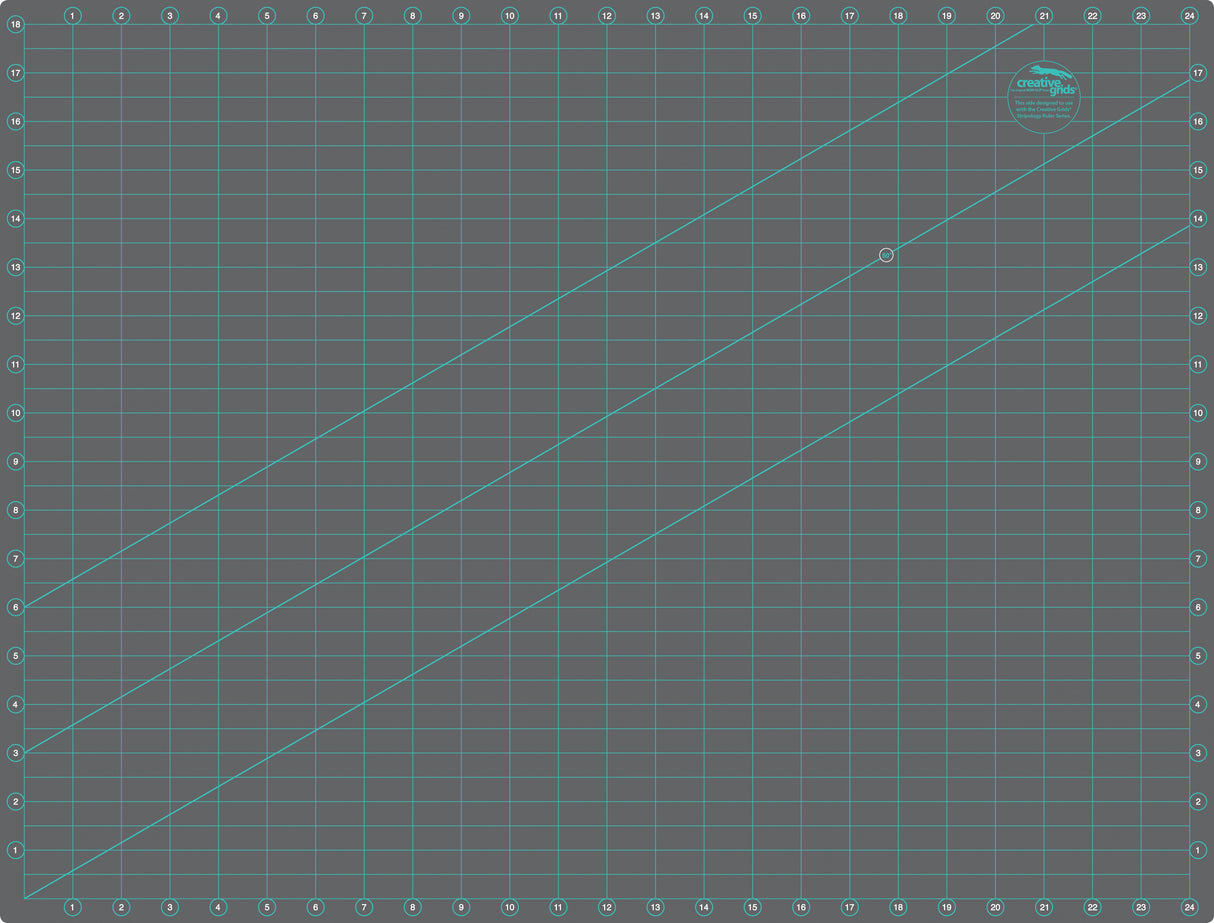 Creative Grids Self-Healing Double Sided Rotary Cutting Mat 18in x 24in