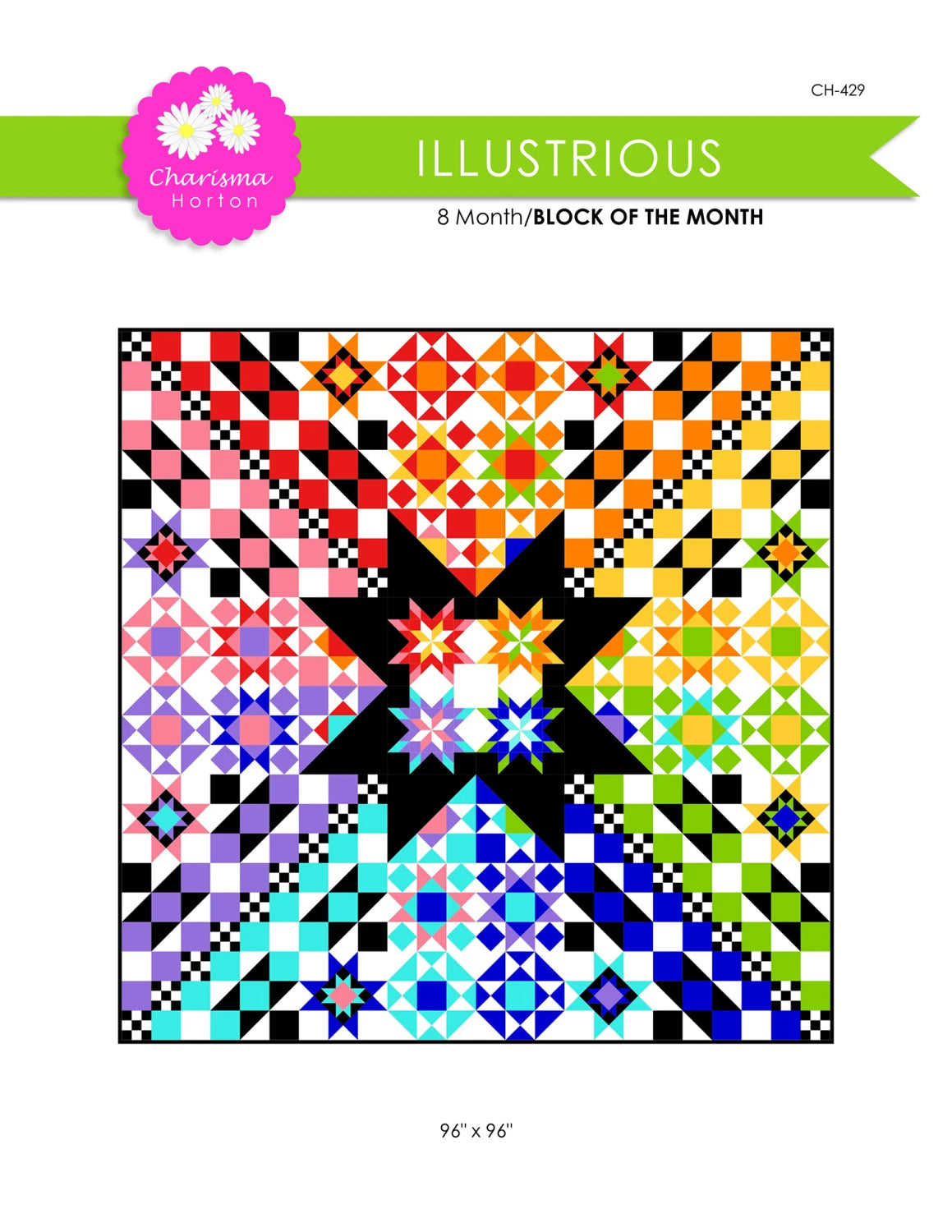Illustrious BOM Quilt Pattern by Charisma Horton