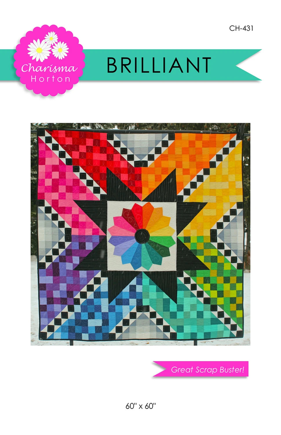 Brilliant Quilt Pattern by Charisma Horton