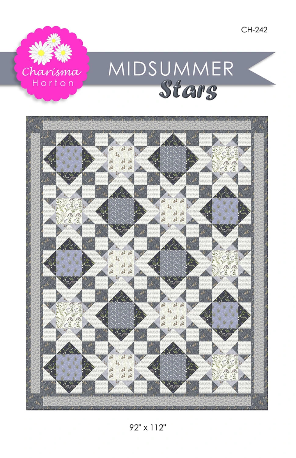 Midsummer Stars Quilt Pattern by Charisma Horton