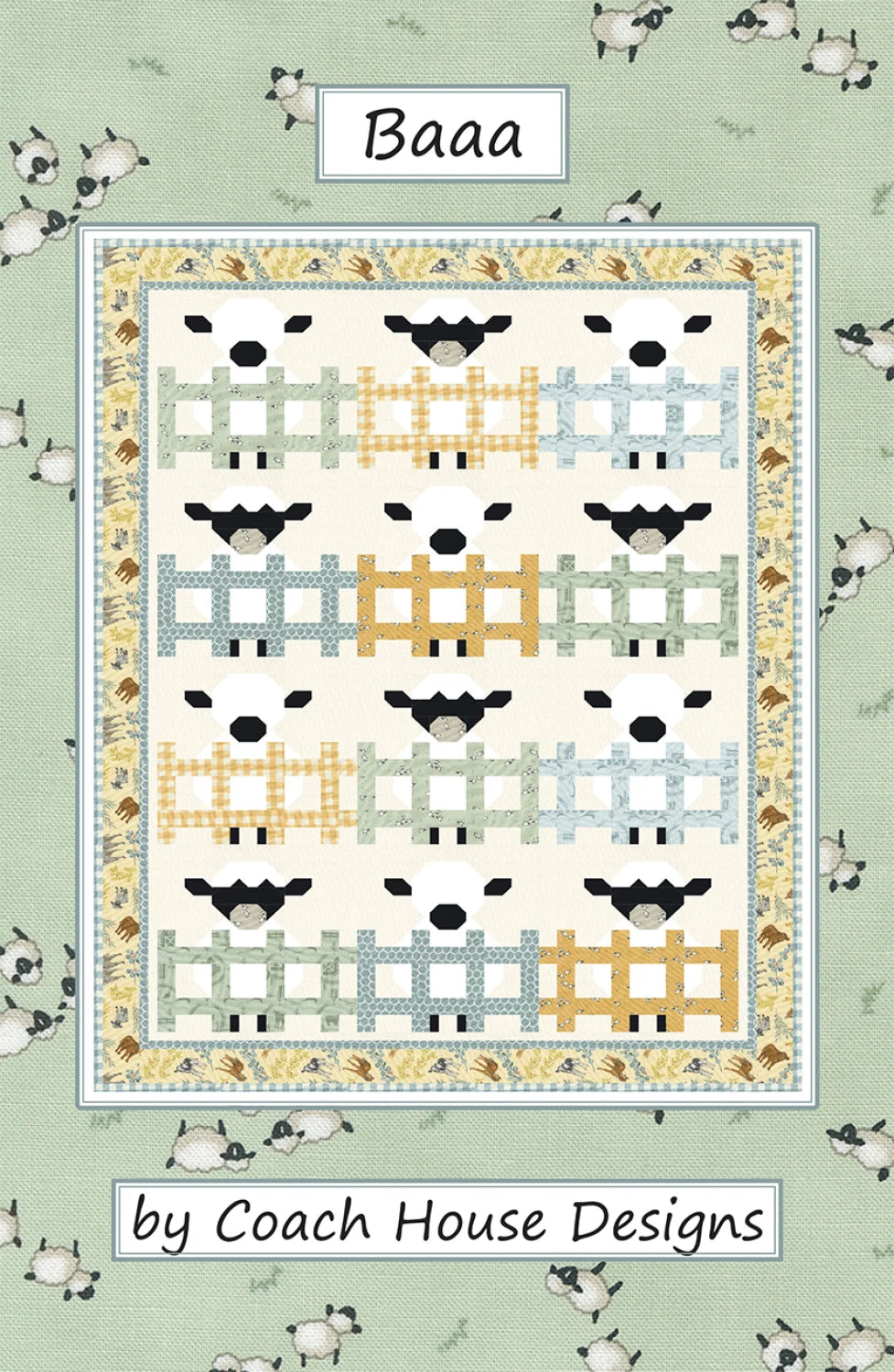 Baaa Quilt Pattern by Coach House Designs