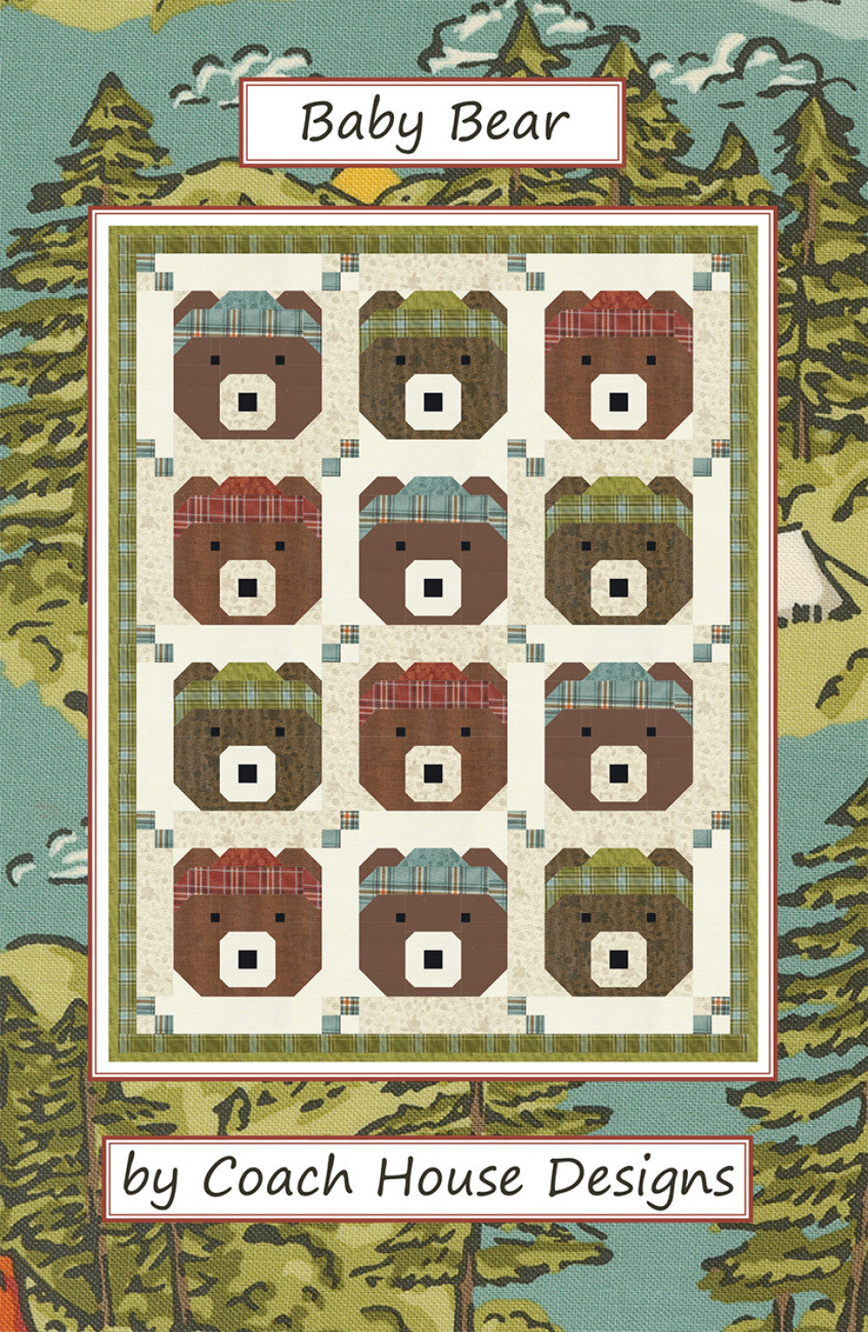 Baby Bear Quilt Pattern by Coach House Designs