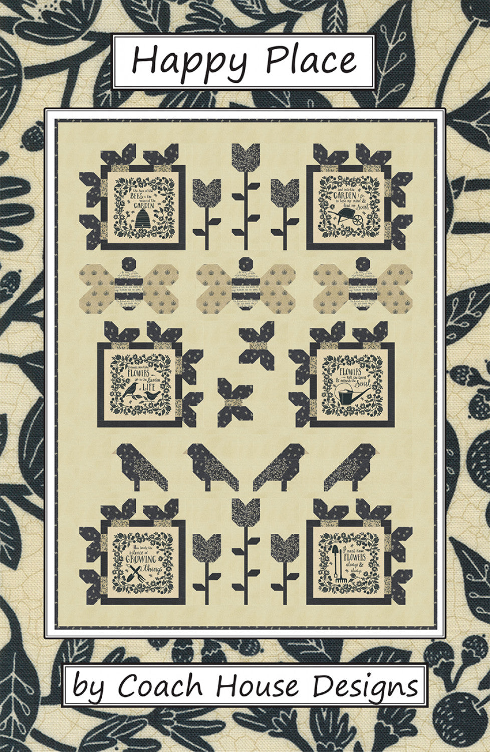 Happy Place Quilt Pattern by Coach House Designs