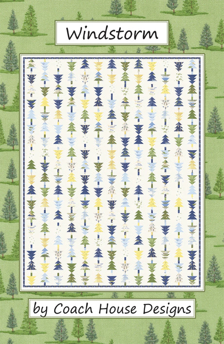 Windstorm Quilt Pattern by Coach House Designs