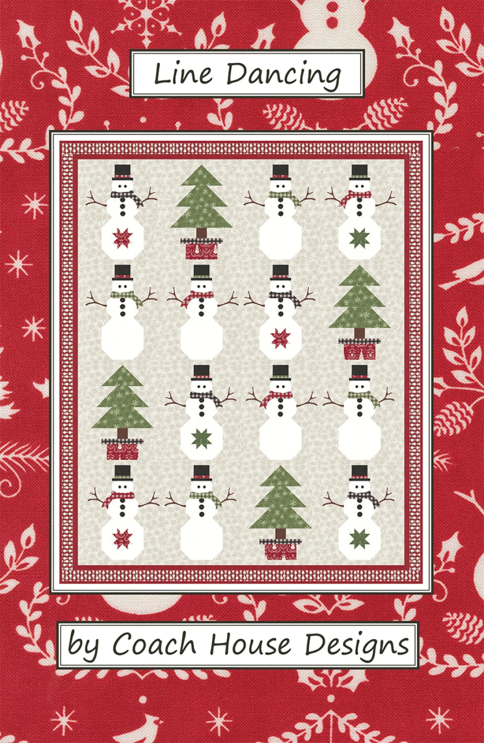 Line Dancing Quilt Pattern by Coach House Designs